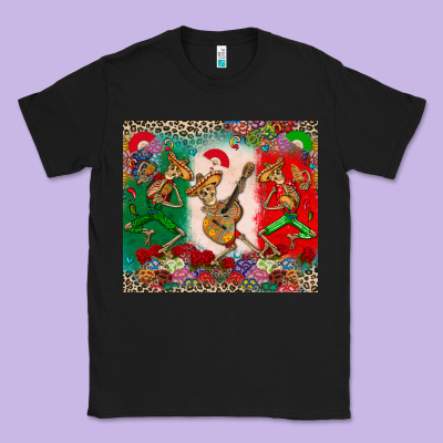 Mexican Skeletons Classic Tee Designed By Cts Tumbler Store