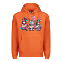 Carrot nurse gnomes Premium Hoodie - AdoDesignShop