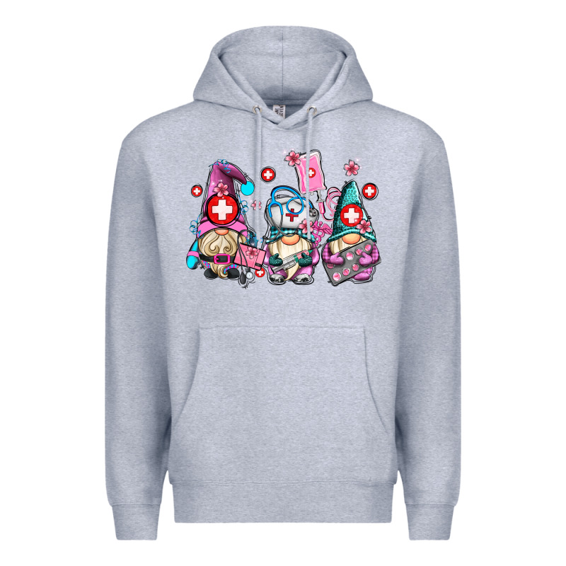 Nurse Gnomes Premium Hoodie by AdoDesignShop | Teevron