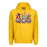 Lemon nurse gnomes Premium Hoodie - AdoDesignShop