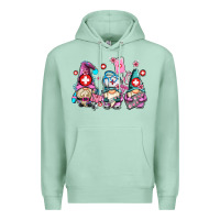 Seafoam nurse gnomes Premium Hoodie - AdoDesignShop