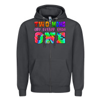 Smoke two moms are better than one Zipper Hoodie - HRA Design Shop