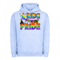 Pigment Grape Ice Western LGBTQ+ Ride With Pride Urban Hoodie - BundleAndBundleShop