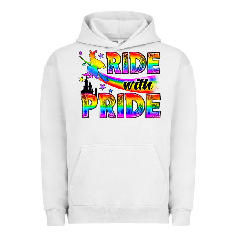 Western Lgbtq+ Ride With Pride Urban Hoodie by BundleAndBundleShop | Teevron