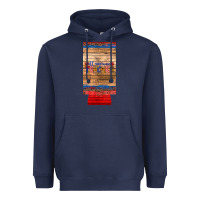Navy all american teacher 12 oz slim can cooler Heavyweight Hoodie - Artiststas