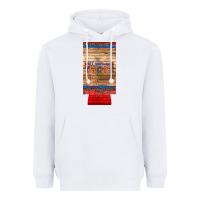 White all american teacher 12 oz slim can cooler Heavyweight Hoodie - Artiststas