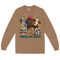 Ocd Obsessive Cow Disorder Long Sleeve Tee | Teevron