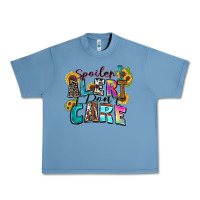 Pebble Blue spoiler alert i don't care Urban Heavy Tee - Zillion Design Studio