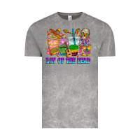Cloud Rock Day of the dead coffee cups Vintage Tee - RanaPortraitStore