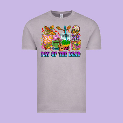 Vintage Tee Day of the dead coffee cups