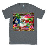 Charcoal Heather mexico and puerto rico Classic Tee - CTS Tumbler Store