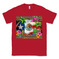 Red mexico and puerto rico Classic Tee - CTS Tumbler Store