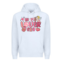 White in my lover era valentines day Premium Hoodie - MaliasSmallBusiness