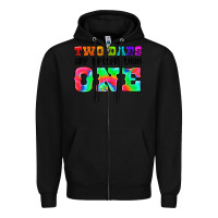 Black two dads are better than one Zipper Hoodie - HRA Design Shop