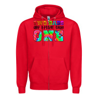 Red two dads are better than one Zipper Hoodie - HRA Design Shop