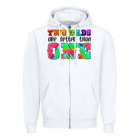 White two dads are better than one Zipper Hoodie - HRA Design Shop