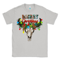 Moon Dust merry christmas bull skull Classic Tee - RanaPortraitStore