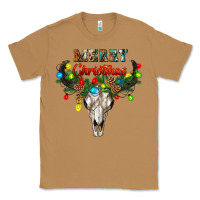 Toasted Coconut merry christmas bull skull Classic Tee - RanaPortraitStore