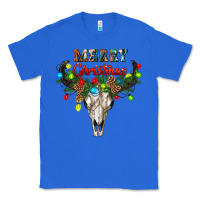 True Royal merry christmas bull skull Classic Tee - RanaPortraitStore