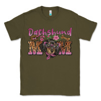 Army Green dachshund mom Classic Tee - BarkalooDesign