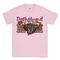 Bubblegum Pink dachshund mom Classic Tee - BarkalooDesign