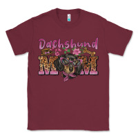 Burgundy dachshund mom Classic Tee - BarkalooDesign