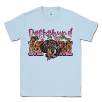 Dusty Blue dachshund mom Classic Tee - BarkalooDesign