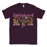 Plum dachshund mom Classic Tee - BarkalooDesign