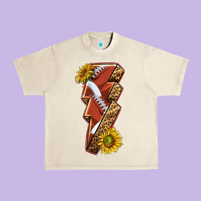 Urban Heavy Tee sport football  lightning bolt
