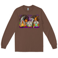 Chestnut Halloween Gnomes Long Sleeve Tee - texasbilliewilder