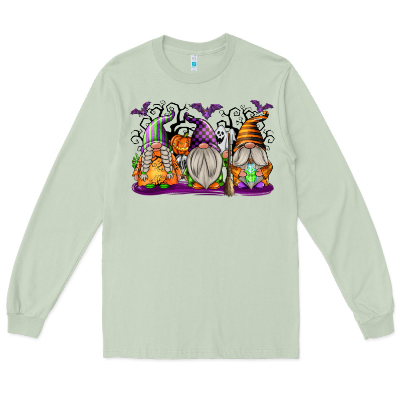 Halloween Gnomes Long Sleeve Tee by texasbilliewilder | Teevron