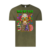 Vintage Olive Day of the dead Vintage Tee - RanaPortraitStore