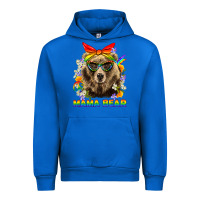 Cobalt Mama Bear Pride LGBTQ+ Urban Hoodie - BundleAndBundleShop