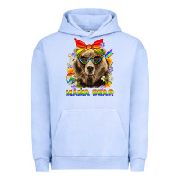 Pigment Grape Ice Mama Bear Pride LGBTQ+ Urban Hoodie - BundleAndBundleShop