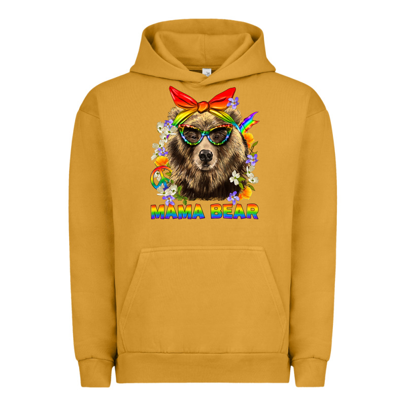 Mama Bear Pride Lgbtq+ Urban Hoodie by BundleAndBundleShop | Teevron
