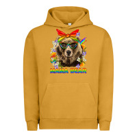 Pigment Peanut Butter Mama Bear Pride LGBTQ+ Urban Hoodie - BundleAndBundleShop