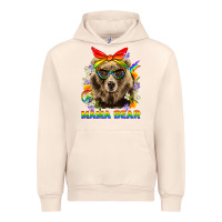 Sandshell Mama Bear Pride LGBTQ+ Urban Hoodie - BundleAndBundleShop