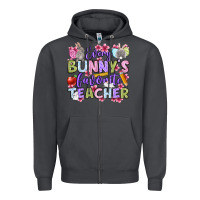 Smoke Easter Day Every bunny's favorite Teacher Zipper Hoodie - OliviaCreatesArt