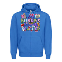 True Royal Easter Day Every bunny's favorite Teacher Zipper Hoodie - OliviaCreatesArt