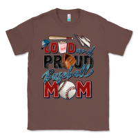 Chestnut loud and proud baseball mom Classic Tee - Zillion Design Studio