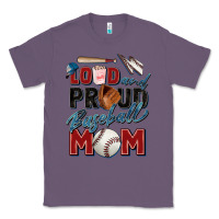 Lavender loud and proud baseball mom Classic Tee - Zillion Design Studio