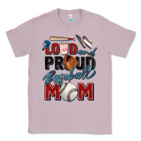 Lilac loud and proud baseball mom Classic Tee - Zillion Design Studio