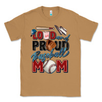 Toasted Coconut loud and proud baseball mom Classic Tee - Zillion Design Studio