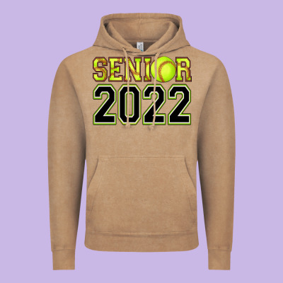 Senior Softball Vintage Hoodie Designed By Adodesignshop