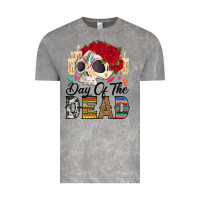 Cloud Rock Day of the dead skeleton Vintage Tee - RanaPortraitStore