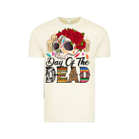 Vintage Arctic Day of the dead skeleton Vintage Tee - RanaPortraitStore