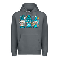 Rock winter gnomies Premium Hoodie - NancyCooperArtShop