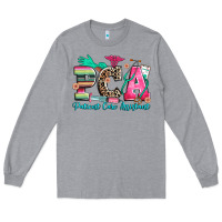 Heather Grey pca patient care assistant Long Sleeve Tee - Zillion Design Studio