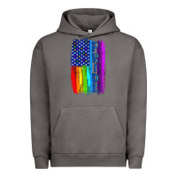 Pigment Tornado Pride LGBTQ+ American Flag Urban Hoodie - BundleAndBundleShop