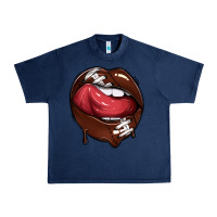 Navy sports lips american football Urban Heavy Tee - texasbilliewilder